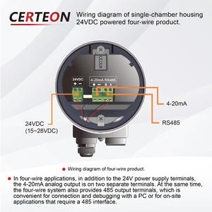مستشعر مستوى راداري 80GHz مضاد للانفجار لقياس السوائل الصناعية بشكل مستمر ومقاوم للتآكل - Product Image 5