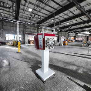 Máquina automática de entintado e impresión de bordes de cuero de doble cara Dispositivo de coloración de cinturón de nueva condición - Product Image 3