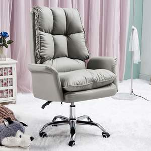 Chaise de bureau ergonomique réglable en hauteur pivotante avec repose-pieds pour usage professionnel - Product Image 3