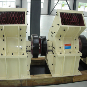 Concasseur à marteaux pour charbon, capacité 15t/h, avec moteur AC, couleur jaune - Product Image 1