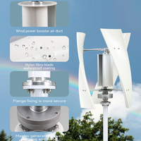 Nouveauté CoreChain 2000W éolienne à axe Vertical DC24V 24V générateur d'énergie alternative 220V AC sortie 125CM Rotor
