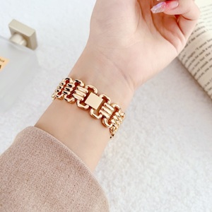 สายนาฬิกาโลหะหรูหรา รุ่น U Chain สแตนเลสสตีล สำหรับ <span class=keywords><strong>Apple</strong></span> IWatch 45 มม. Ultra 49 มม. S10 98765 - Product Image 6