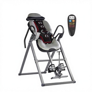 Table d'inversion à technologie avancée avec massage par vibration et chaleur, robuste, capacité jusqu'à 300 lb - Product Image 1