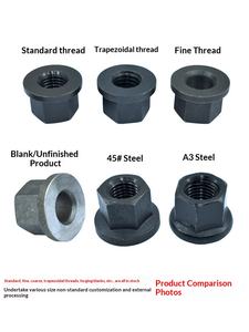 Écrou à bride avec coussinet, hexagonal surélevé, pour plaque <span class=keywords><strong>de</strong></span> presse, M8-M36, métrique, trempé - Product Image 6