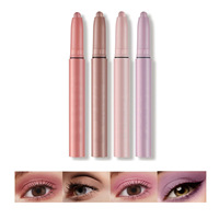 Palette de fards à paupières OEM, étiquette privée, cosmétiques, étui transparent, crayon gel pailleté, pigments, maquillage pour les yeux