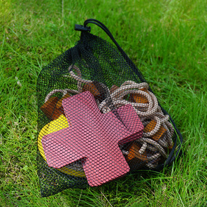 Gioco Gigante di Tris <span class=keywords><strong>da</strong></span> Giardino Premium Portatile per Famiglie, Divertimento Istantaneo per il Cortile, Giocattoli <span class=keywords><strong>da</strong></span> Esterno - Product Image 5