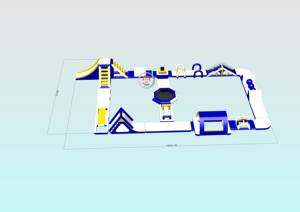 <span class=keywords><strong>Parc</strong></span> aquatique gonflable modulaire flottant, <span class=keywords><strong>grand</strong></span> parcours d'obstacles aquatiques gonflable, plusieurs jeux d'obstacles pour les entreprises hôtelières - Product Image 5