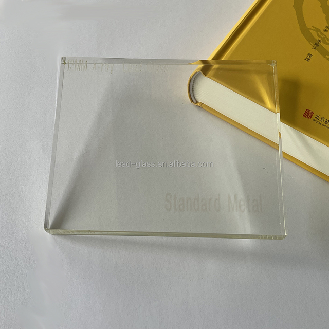 CE ISO 13485 High Quality Shielding 2mmpb 3mmpb Radiation X Ray Lead Glass