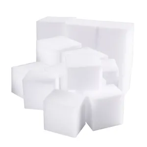 OEM Small Size 4x4x3,2 cm 3x3x3cm Quadratische packbare Verpackung Melaminschaum-Reinigungs schwamm