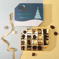 Sacs-cadeaux de luxe en papier avec logo, marquage à chaud, personnalisé, avec dessert/biscuit/biscuit/chocolat