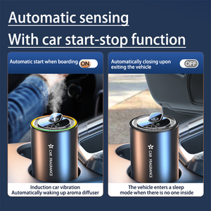 Meilleurs purificateurs d'air électroniques intelligents pour voiture avec lumière respirante pour les thèmes de vacances, purificateurs d'air Halloween <span class=keywords><strong>et</strong></span> Noël - Product Image 4