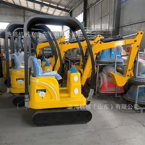 Excavatrice de simulation pour aire de jeux extérieure pour enfants, avec bac à sable, pour le divertissement - Product Image 3