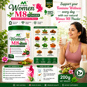 Women's M8 Powder Natural Herbal Powder with Carefully Selected Plant <b>Extract</b> Formula OEM ODM Manufacturing and Bulk Supply - Product Image 6