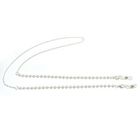Collier de lunettes double usage en chaîne de bambou avec perles d'imitation, style doux, tendance INS Japon-Corée, mode urbaine de niche, luxe léger