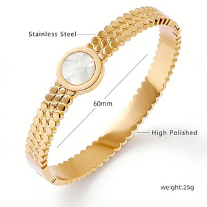 ซื้อเครื่องประดับสแตนเลสคุณภาพสูงแบบขายส่ง รวมถึงกำไลข้อมือสแตนเลสประดับด้วยหินเซอร์โคเนียม - Product Image 3
