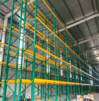Plateforme de stockage de type loft - Structure en acier démontable robuste et personnalisable pour entrepôts et mezzanines