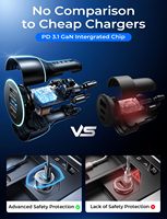 LISEN Nouveau chargeur de voiture 140W Plus 30W, prise USB C haute puissance, chargeur rapide pour téléphone portable, pour utilisation en véhicule, intérieur