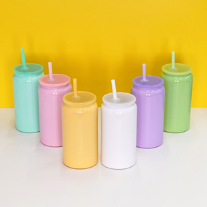 Nuevos Vasos Térmicos de 16 oz de Acero Inoxidable 304 para Sublimación, con Aislamiento al Vacío en Forma de Lata de Cerveza para Mantener Bebidas Frías o Calientes - Product Image 2
