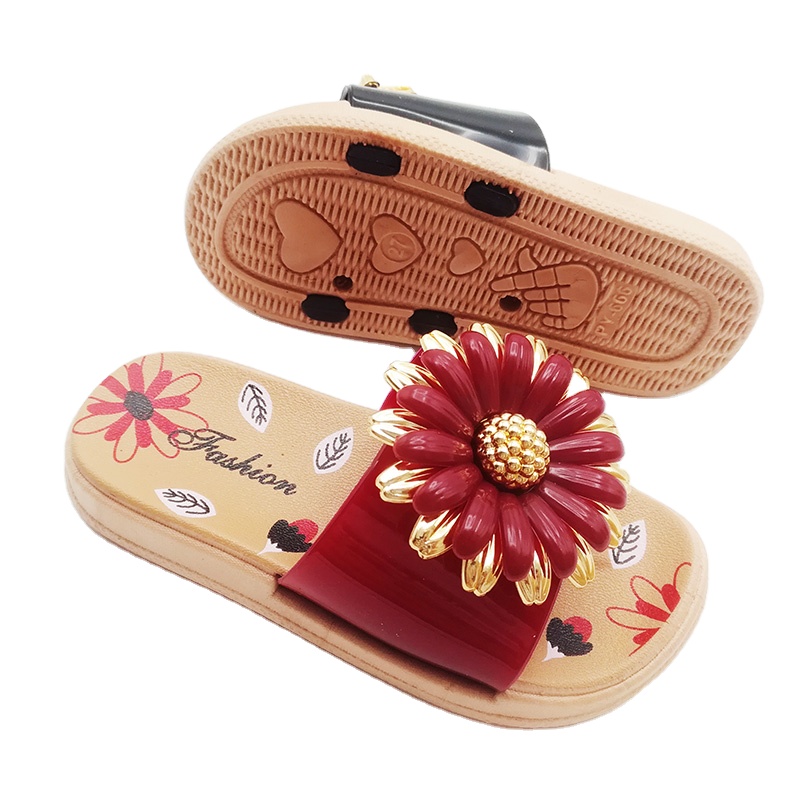 Новый стиль, летние пляжные шлепанцы из пвх на платформе хорошего качества для детей