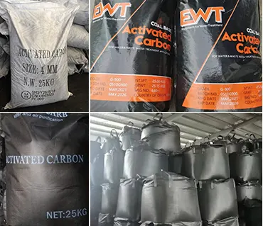 Werkseitige Lieferung 950-1000 mg/g körnige Aktivkohle auf Coaly-Basis