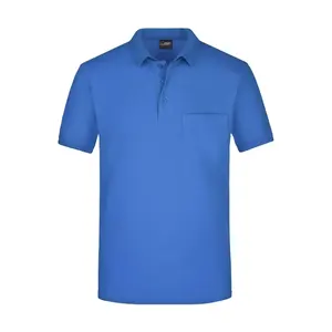Polo da uomo con taschino personalizzabile per merchandising - Product Image 3