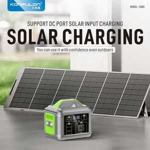 Tendencias Innovadoras 2025, Banco de Energía de 600W 128000mAh 409.6WH, Estaciones de Energía Portátiles Profesionales con 2 Luces LED de 3W - Product Image 3