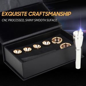 Embouchure de trompette en laiton plaqué argent 3C 2C 2B 3B Embouchure de trompette pour débutants et joueurs professionnels - Product Image 4