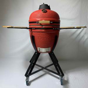 23 "griglia <span class=keywords><strong>per</strong></span> <span class=keywords><strong>barbecue</strong></span> in ceramica nera di alta qualità Kamado <span class=keywords><strong>per</strong></span> la casa e il giardino a carbone, esperienza di grigliate di livello professionale - Product Image 3