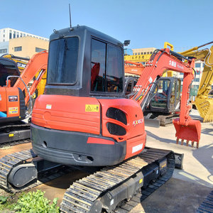 Fácil mantenimiento Japón Kubota kx163 5ton Mini excavadoras domésticas de orugas hidráulicas usadas Excavadoras de cubo de segunda mano - Product Image 5