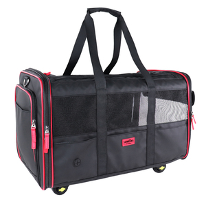 360° Spinner Wheel <b>Pet</b> Travel Bag Foldable, Detachable Roller Tote with Large Space, Lightweight Pull <b>Carrier</b> for Cats Dogs - Product Image 2