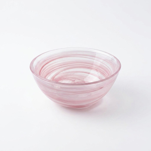 Tazón de Matcha de Vidrio Rosa Personalizado al por Mayor, Chawan Hecho <span class=keywords><strong>a</strong></span> Mano para la Preparación Ceremonial del Té - Product Image 1