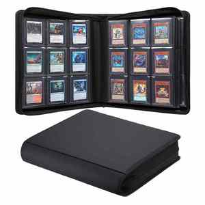 PU Leather <b>Gaming</b> Card Storage <b>Box</b>, Large Capacity Business Grid Anime <b>Gaming</b> Card Collection Album for TCG Card Binders - Product Image 3