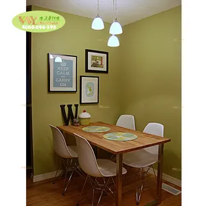 سطح طاولة طعام خشبي كامل الطول بنمط أريكة كاملة، طاولات عمل خشبية كامل الطول للمطبخ أو مساحة العمل الخاصة بك