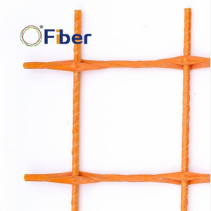 Customized Spacing GFRP <strong>Fiberglass</strong> <strong>Rebar</strong> Mesh-Pultrusion Process Brand Fiber Construction Water Treatment Use Smooth/Painted - Product Image 2