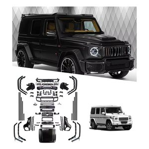 Kit de actualización de carrocería PP, reemplazo directo para Mercedes-Benz Clase G W463 2004-2018, transforma el modelo antiguo G a W464 AMG, carrocería completa. - Product Image 4