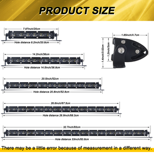 Commercio all'ingrosso Sottile Impermeabile A Lunga Distanza Ip68 <span class=keywords><strong>12</strong></span> <span class=keywords><strong>Volt</strong></span> 20 Pollici Singola Fila Ha Condotto La Luce Bar <span class=keywords><strong>Per</strong></span> <span class=keywords><strong>Auto</strong></span> - Product Image 6