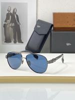 Lunettes de soleil ovales sans monture haut de gamme Chrome Heart pour hommes et femmes, forme diamant, modèle CH8278