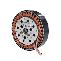 Moteur d'Exosquelette 24V GWK6010-8 GWK6013-9 GWK8108-8 à Couple Élevé, Moteur de Joint Plat Sans Balais, Engrenage Planétaire 1:8 1:9, Réducteur de Ventilateur