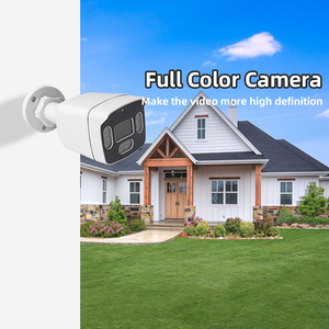 ชุดกล้องวงจรปิด TSEye 4CH 2MP IP67 AHD XVR DVR พร้อมกล้องทรงกระบอกมองเห็นในเวลากลางคืนแบบ Full Color สำหรับระบบรักษาความปลอดภัยบ้านและการเฝ้าระวัง - Product Image 5