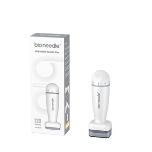 Bio Needle 120A ไมโครนีดเดิลสแตมป์ ปรับความลึกของเข็มได้ พร้อมอุปกรณ์เติมเซรั่ม หัวแบบสี่เหลี่ยมและแบบกลม ดีไซน์<span class=keywords><strong>กด</strong></span>ตรง - Product Image 6