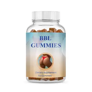 Vitamine naturali BBL Gummies per adulti brucia grassi glutei e sollevatore d'anca muscoli rimanere in forma ingrandimento