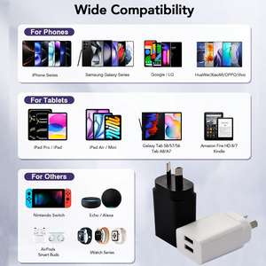 Portable 5v1a 5v2a 5w 10w USB Chargeur EU US AU UK Plug USB A USB C Type c Chargeur mural Chargeur de voyage ac dc adaptateur pour téléphone - Product Image 4