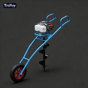 Perforadora <span class=keywords><strong>de</strong></span> Hoyos a Gasolina <span class=keywords><strong>de</strong></span> 99cc, <span class=keywords><strong>de</strong></span> Alta Resistencia, con Carro, Máquina Perforadora <span class=keywords><strong>de</strong></span> Tierra <span class=keywords><strong>para</strong></span> Canadá - Product Image 6