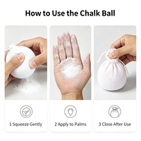 Boule de craie Nuochu avec logo et emballage personnalisés, marque privée, rechargeable, en sachet à cordon, 56 grammes, pour les marques distributeurs
