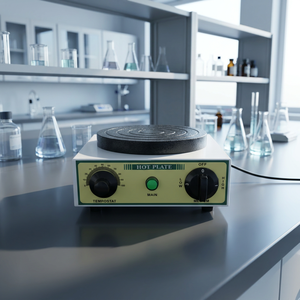 Placa Calefactora Eléctrica Sri Sai Scentific Laboratory de 3L y 450W con Termostato, Equipo de Laboratorio con 1 Año de Garantía - Product Image 1