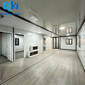 Rumah Kontainer Bongkar Pasang Siap Huni 20Ft 40Ft, Dapat Diperluas, 2 4 5 Kamar Tidur, Bangunan Prefab, Rumah Modular, Casa Modular - Product Image 4