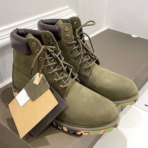 รองเท้าบูทลำลองผู้ชายคุณภาพพรีเมียมขายส่งยอดนิยม รองเท้าบูททำงานสีเหลืองพื้นหนาทันสมัย รองเท้าบูทกันน้ำสำหรับกิจกรรมกลางแจ้ง - Product Image 6