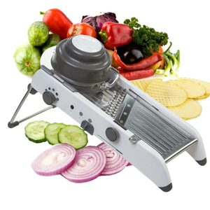 Nieuw Item Verstelbare Mandoline Slicer Professionele Rasp Met 304 Roestvrijstalen Messen Groente Cutter Keuken Accessoires