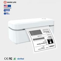 Impresora de etiquetas de código de barras de envío térmico portátil Marklife de 4 pulgadas gran oferta 110mm USB para máquina de impresora de pegatinas 100 X150mm