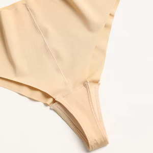 2025 Hete Ijs Zijde Bikini String Naadloze Custom Slipje Voor Vrouwen Camel-Teen Dekking String - Product Image 3